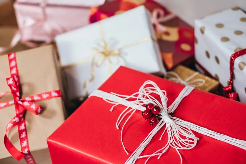 Business executives exchanging culturally appropriate gifts