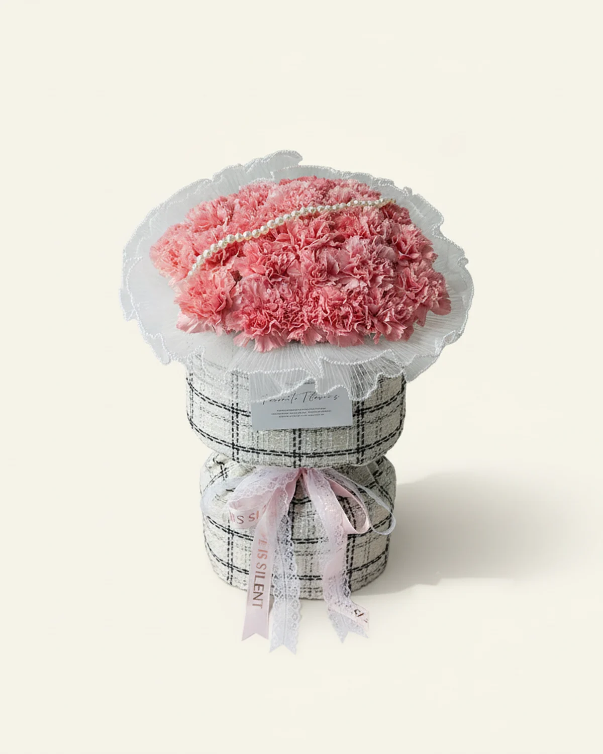 Steadfast Companion Bouquet for Dad — Pink carnations 26 stems