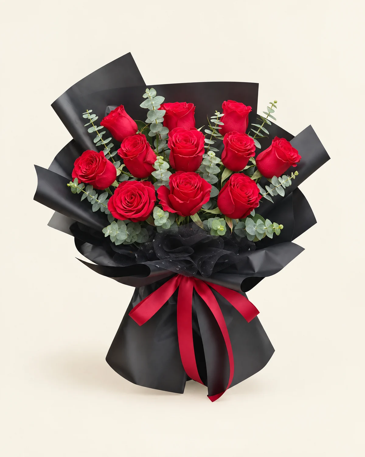 Enchanted Night — 11 Red Roses — 11 red roses